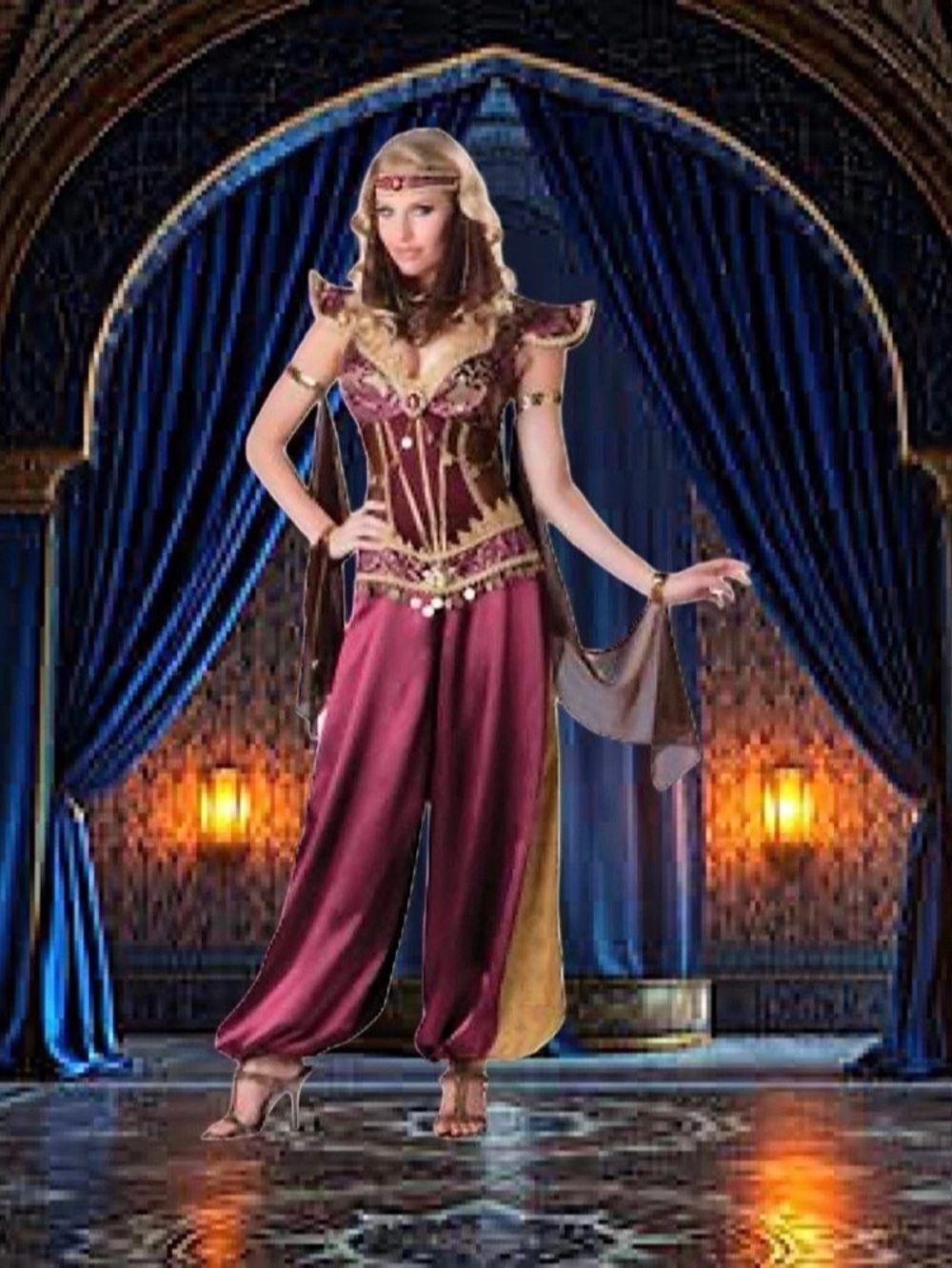 InCharacter Desert Jewel Costume Women Size Medium